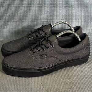 Vans Off The Wall Era Gray Low Skate Sneakers Men’s Size 10